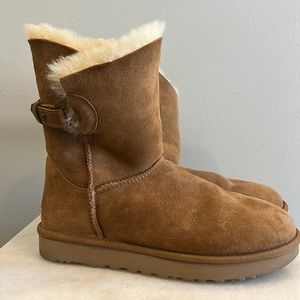 UGG Almost New Boots with Round Side Buckles